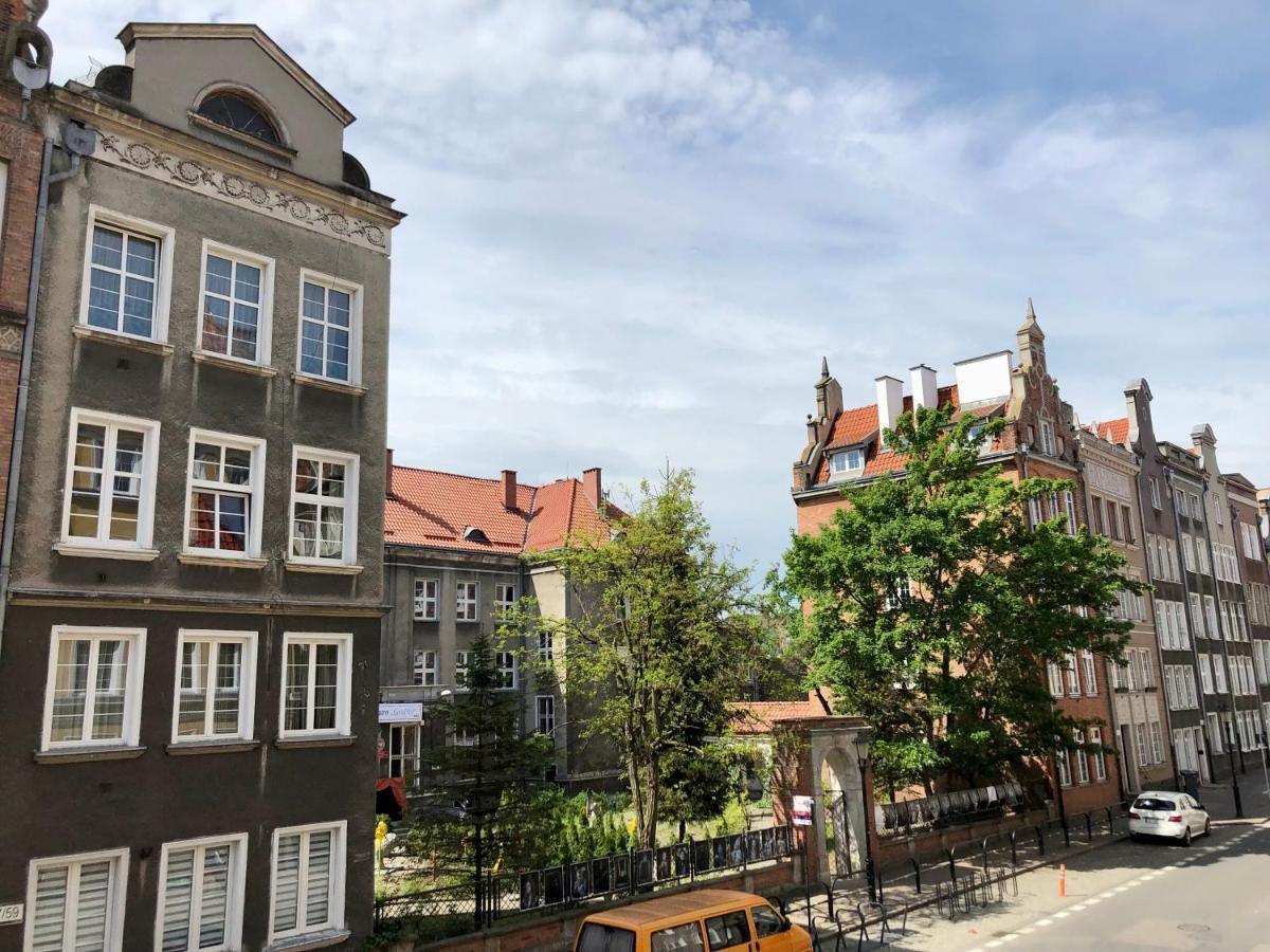 Sunny Apartment W Centrum Starego Miasta 格但斯克 外观 照片