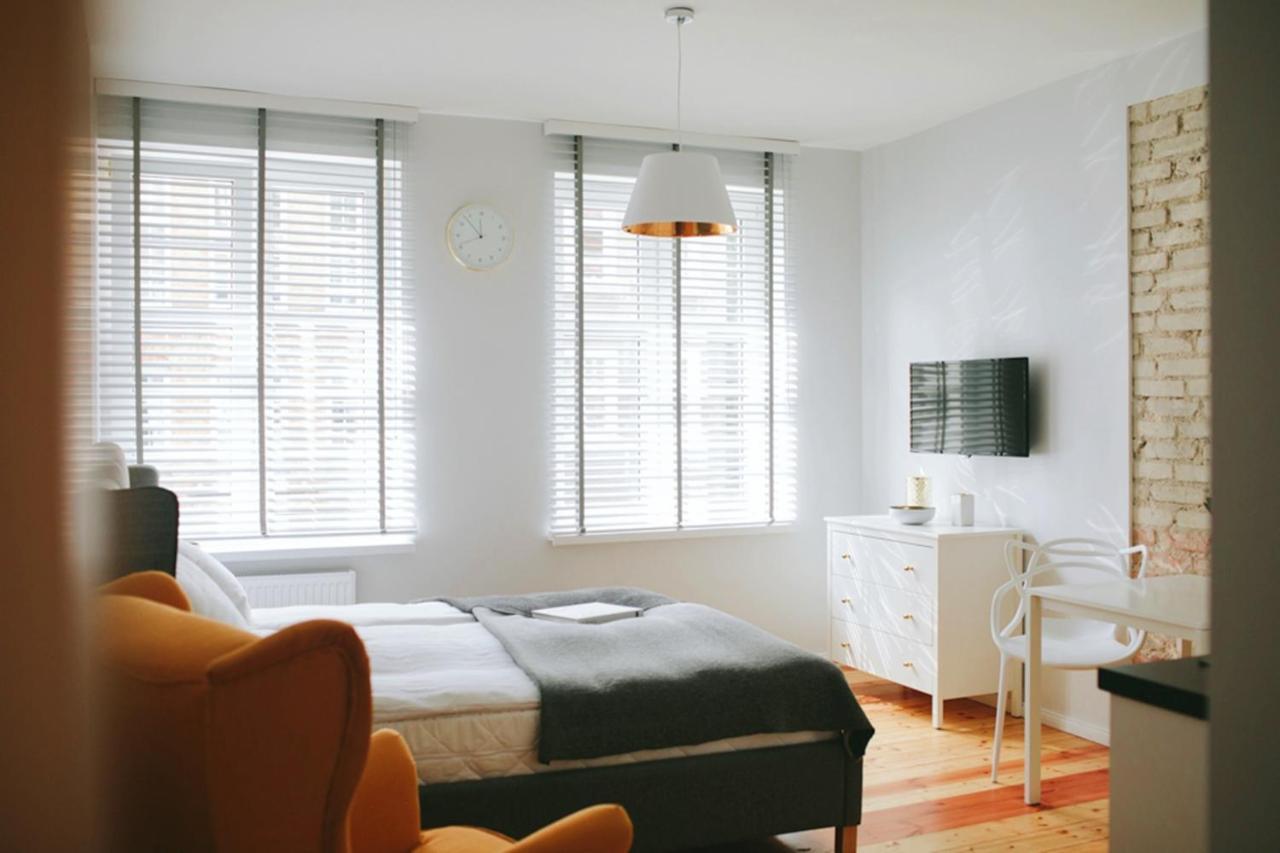 Sunny Apartment W Centrum Starego Miasta 格但斯克 外观 照片
